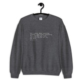 Philippians 4:6 Sweatshirt Don't Worry Pullover EternalChristianTees Dark Heather S